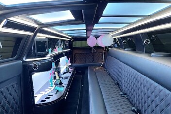 Fayetteville Limousine Interior