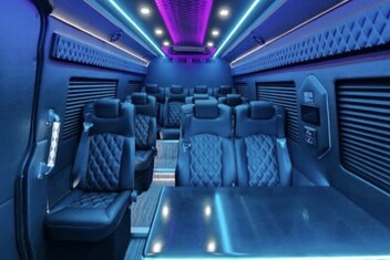 Fayetteville Sprinter Bus Interior