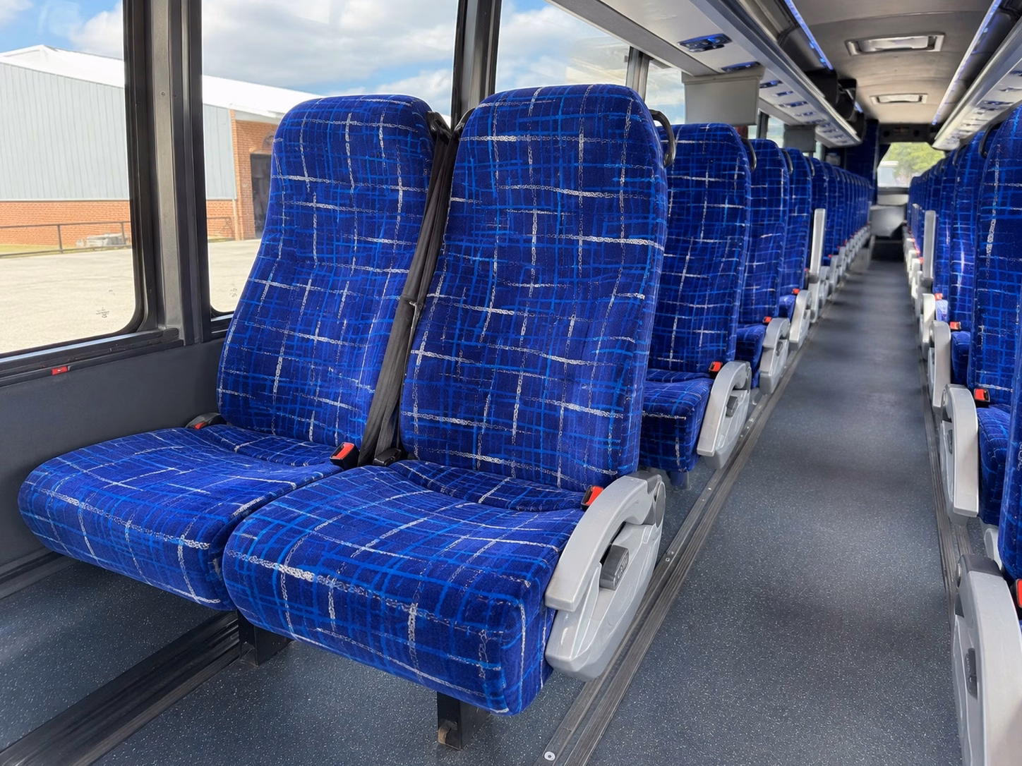 fayetteville brides love shuttle buses that keep every guest on schedule