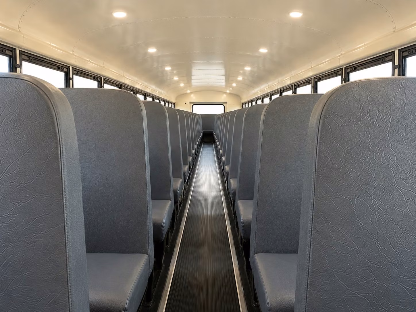 school bus interior